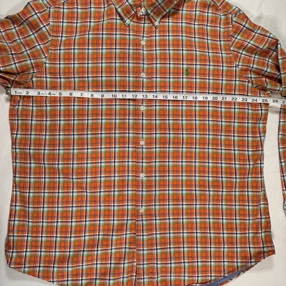 Ralph Lauren Mens XXL Shirt Shacket Plaid Button Down Long Sleeve Lined‎ 2 Ply